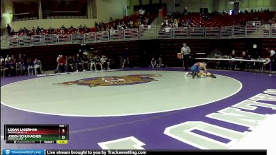 150 lbs Semis & 3rd Wb (16 Team) - Joden Schumacher, Grand Island vs Logan Lagerman, Manhattan HS