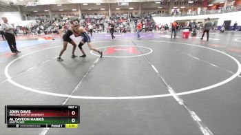 125 lbs Cons. Round 2 - Al`zaveon Harris, Unattached vs John Davis, Missouri Baptist University