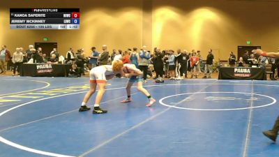 106 lbs Cons. Sub-quarters - Kanoa Saferite, NOVA WC vs Jeremy McKinney, Lions Den Wrestling Club