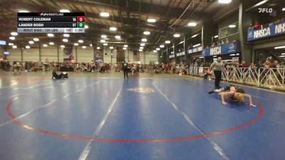 120 lbs Round Of 64 - Robert Coleman, VA vs Lander Bosh, UT