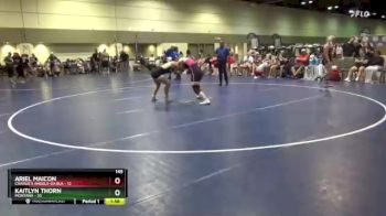 145 lbs Cross Bracket (8 Team) - Ariel Maicon, Charlie`s Angels-GA Blk vs Kaitlyn Thorn, Montana