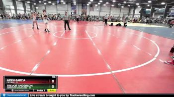 110 lbs Rd# 8- 12:30pm Saturday Final Pool - Trevor Anderson, Agression Legionaries vs Aiden Garcia, Cali Red