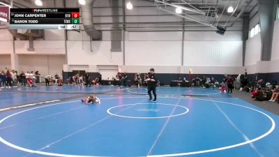 50 lbs Quarterfinal - Baron Todd, Texas Elite Wrestling Club vs John Carpenter, Best Trained Wrestling