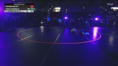 66 lbs Champ. Rd Of 16 - Mack Theobald, Champions Wrestling Club vs Kayson Miller