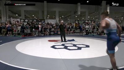 70 lbs Champ. Round 1 - Garrett Bass, Green Machine Wrestling Club vs Lucas Kapusta, Mat Town USA