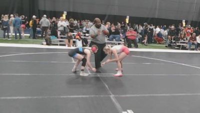 110 lbs Cons. Sub-rd Of 32 - Meadow Vierck, Team Nazar Training Center vs Madison Little, Sniper Wrestling Academy
