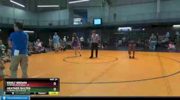 140 lbs Round 6 (10 Team) - KENLY BROWN, Alabama Elite Gold vs HEATHER BULTER, Alabama Elite Black&nbsp;