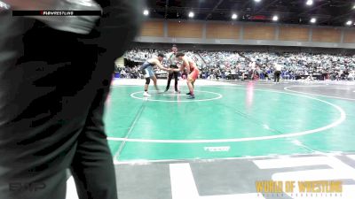 195 lbs Round Of 16 - Akhilleus Ornelas, Atwater Wrestling vs Fernando Trujillo Alavez, Team Aggression