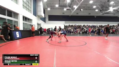 144 lbs Cons. Round 4 - Tyler Bogle, 209 Wrestling Academy vs Edgar Reyes, La Quinta