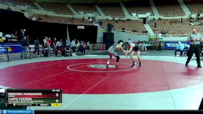 D3-126 lbs Champ. Round 1 - Curtis Cozzens, The Odyssey Institute For Advanced And International Studies vs Gregorio Mangaoang, Empire