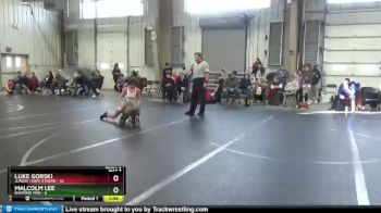 92 lbs Round 2 (4 Team) - Luke Gorski, Junior Terps Xtreme vs Malcolm Lee, Diamond Fish