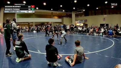 105 lbs Quarterfinal - Bronsyn Thomas, Eagle Wrestling Academy vs Jackson McGivney, Gulf Coast Wrestling