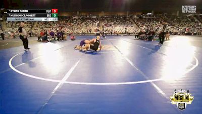 B4A-190 lbs Quarterfinal - Ryker Smith, Weatherford vs Hudson Claggett, Bristow