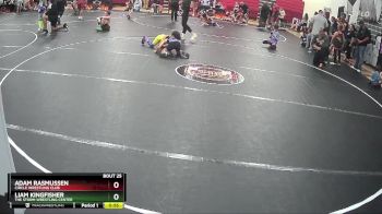 61 lbs Round 2 - Adam Rasmussen, Circle Wrestling Club vs Liam Kingfisher, The Storm Wrestling Center