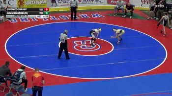 89 lbs Round Of 16 - Owen Coonradt, Parkland vs Adam Hagenbuch, Pennridge