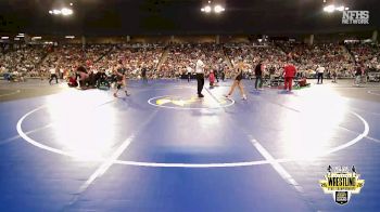 G5A-115 lbs 1st Place Match - Gabriella Lozano, MCLOUD (Girls) vs Kelcie Avallone, BARNSDALL (Girls