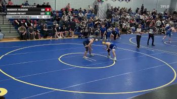 190 lbs Champ. Round 2 - Conner Peyatt, Lockport vs Maddox Hudson, Gowanda