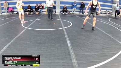 130 lbs Round 1 (8 Team) - Tanner Packard, CTWHALE vs Brandt Hite, Junior Terps