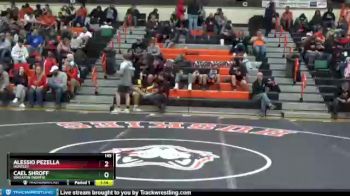 145 lbs Cons. Round 2 - Alessio Pezella, HUNTLEY vs Cael Shroff, Wheaton (NORTH)