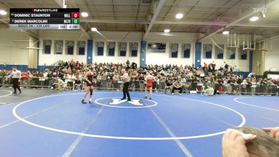 126 lbs Round Of 16 - Derek Marcolini, Milford vs Dominic Staunton, Wellesley