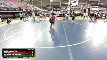 142 lbs Cons. Round 3 - Madilyn Thompson, Utah vs Delilah Queen, Tennessee