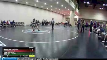 132 lbs Round 1 (10 Team) - Leticia Viana, SOWA vs Morgan Griffin, Iowa T-Wrecks