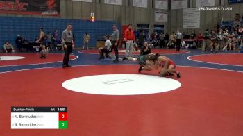 126 lbs Quarterfinal - Nico Bermudez, Buchanan vs Brian Benevidez, Porterville