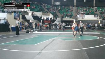 7A 215 lbs Champ. Round 1 - Jackson Aquino, Bob Jones vs Luke Merrill, Vestavia Hills