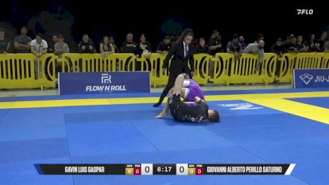Giovanni Alberto Perillo Saturno vs Gavin Luis Gaspar 2025 Pan IBJJF Jiu-Jitsu No-Gi Championship