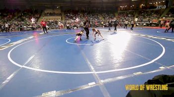 55 lbs Round Of 64 - Brecken Lawrenz, Herington Wrestling Club vs Jair Almaraz, Shootbox