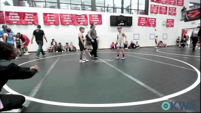 76 lbs Quarterfinal - Kandon Doran, Choctaw Ironman vs Kaden Rayl, D3 Wrestling Cluib