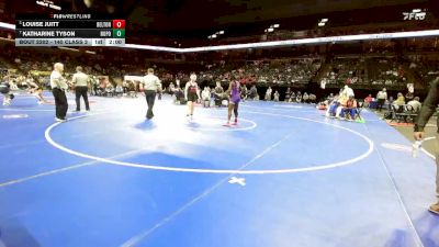 140 Class 2 lbs Quarterfinal - Louise Juitt, Belton vs Katharine Tyson, North Point