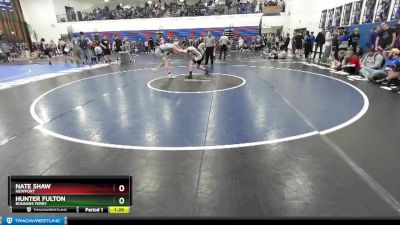 138 lbs Cons. Round 2 - Hunter Fulton, Bonners Ferry vs Nate Shaw, Newport