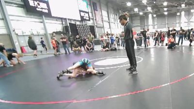 83 lbs Cons. Round 2 - Noah White, Team Bucs - North Bend WC vs Gideon Rapier, Priest River WC