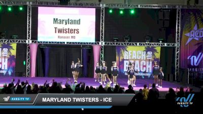 Maryland Twisters - Ice [2022 L2.1 Junior - PREP Day 1] 2022 ACDA Reach the Beach Ocean City Cheer Grand Nationals