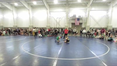 73 lbs Round 3 - Caleb Nielsen, RWC - Roy Wrestling Club vs Briggs Parke, Hook Em W.C