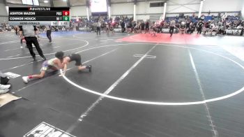 69 lbs Semifinal - Ashton Mazon, Prescott Valley Bighorns vs Connor Houck, No Team