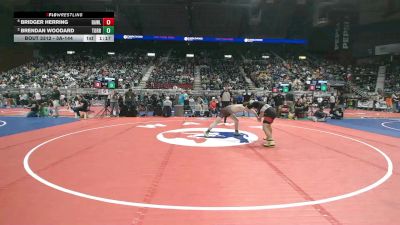 3A-144 lbs Semifinal - Bridger Herring, Rawlins vs Brendan Woodard, Torrington