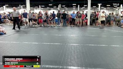 92 lbs Round 1 (6 Team) - Fernando Jimeno, U2 Upstate Uprising vs Thor DiCicco, Red Devil WC