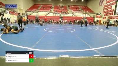 100 lbs Rr Rnd 2 - Romeo Wynn, El Reno vs Cristian Monroy, Tulsa Blue T Panthers