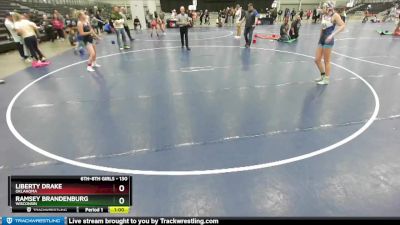 130 lbs 7th Place Match - Liberty Drake, Oklahoma vs Ramsey Brandenburg, Wisconsin