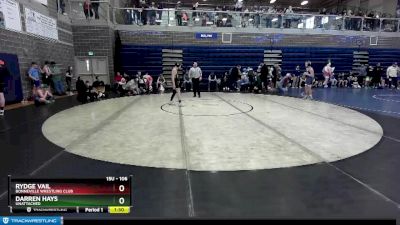 106 lbs Quarterfinal - Darren Hays, Unattached vs Rydge Vail, Bonneville Wrestling Club