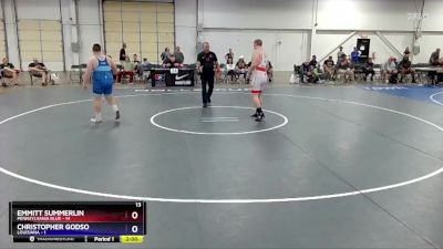 250 lbs Quarterfinals (8 Team) - Emmitt Summerlin, Pennsylvania Blue vs Christopher Godso, Louisiana