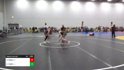 160 lbs Consi Of 32 #2 - Hunter Dean, MN vs Zackary Holtz, MN