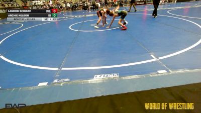 92 lbs Semifinal - Landon Schulte, Purler Wrestling vs Archie Nelson, N8