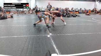115 lbs Round 3 (4 Team) - Jonathan Comes, East TN Wrestling vs Huck McLaulin, Backyard Brawlers Red