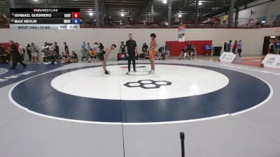 74 kg Cons. Rd Of 32 - Ishmael Guerrero, Cowboy RTC vs Max Nevlin, WNY RTC