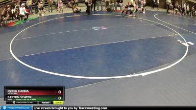 53 lbs Cons. Round 3 - Ryker Hanna, WESTLAKE vs Easton Veater, Iron Co Wrestling Academy