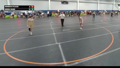 113 lbs Champ. Round 2 - Kenneth Placer, Eagle Empire vs Derek Ward, Unattached