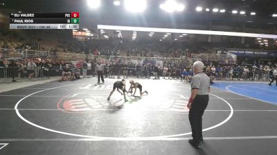 106 3A Quarterfinal - Paul Rios, Riverview (Riverview) vs Eli Valdez, Park Vista Community